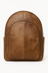 Highland Tan Leather Backpack